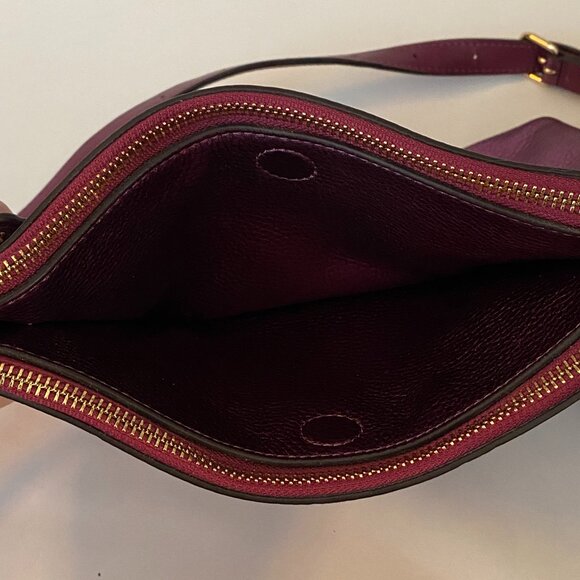COACH MIA METALLIC BERRY CROSSBODY BAG !NWT! - Picture 4 of 11